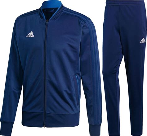 adidas trainingspak blauw|adidas trainingspakken heren.